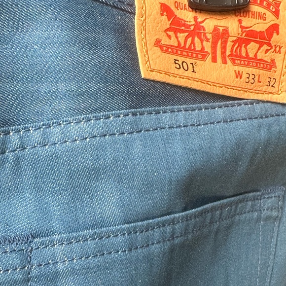 Men's 501®Levis Original Jeans pant 33X32 - Picture 12 of 13